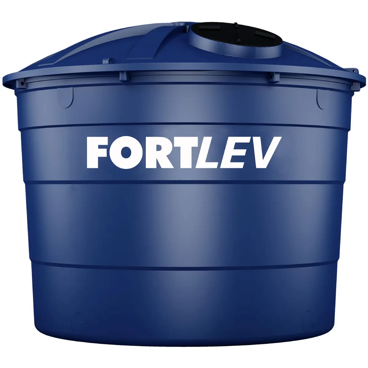 Caixa d'água Fortlev 7500L Vertical Polietileno Azul Reservatórios