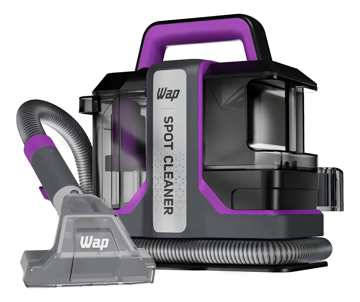 Extratora de Sujeira Portátil WAP Spot Cleaner W3 Borrifa Esfrega e Extrai 1450W de Potência e Bico de Autolimpeza - Bivolt 110V/220V